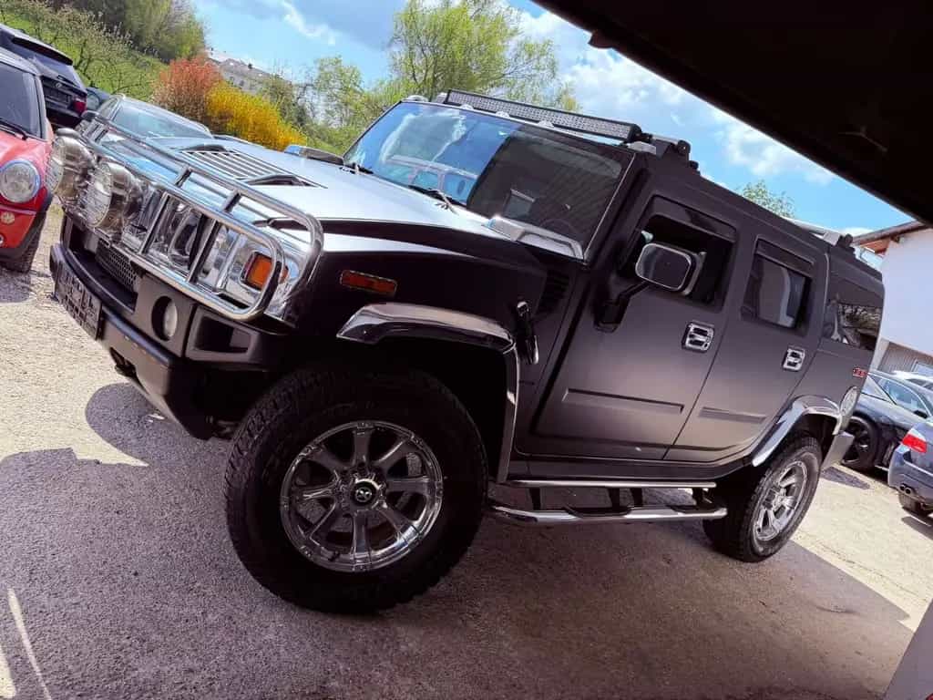 Hummer H2 6.0 V8 *BLACK-CHROM*( OFFROAD-PAKET ) VOLL 07/2005-photo-20