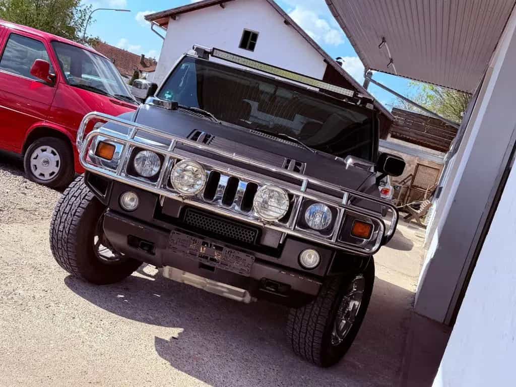 Hummer H2 6.0 V8 *BLACK-CHROM*( OFFROAD-PAKET ) VOLL 07/2005-photo-21