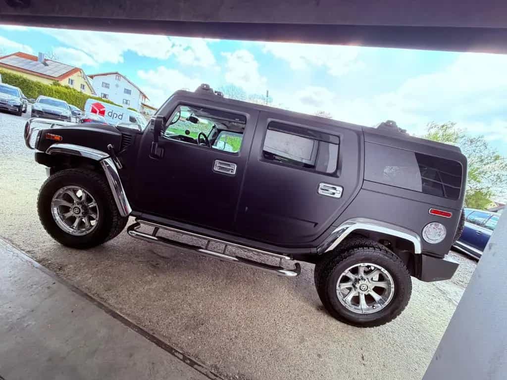 Hummer H2 6.0 V8 *BLACK-CHROM*( OFFROAD-PAKET ) VOLL 07/2005-photo-24