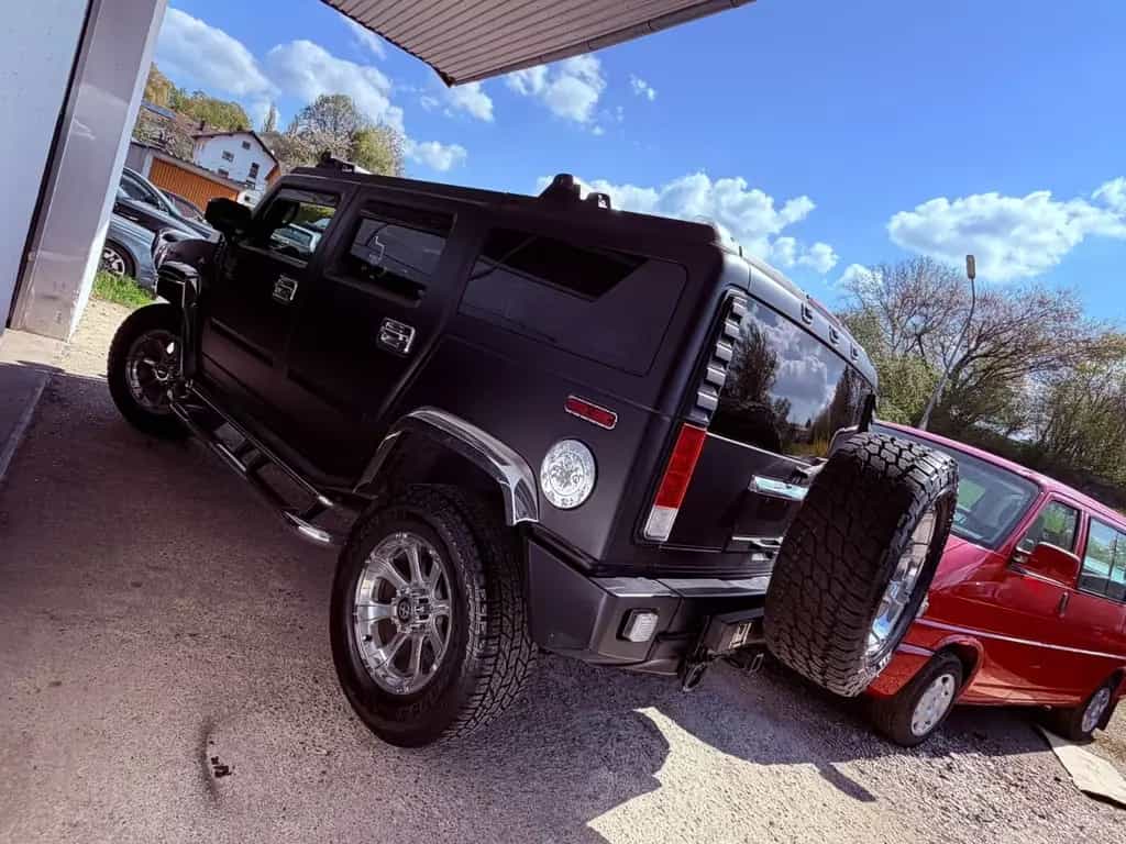 Hummer H2 6.0 V8 *BLACK-CHROM*( OFFROAD-PAKET ) VOLL 07/2005-photo-6