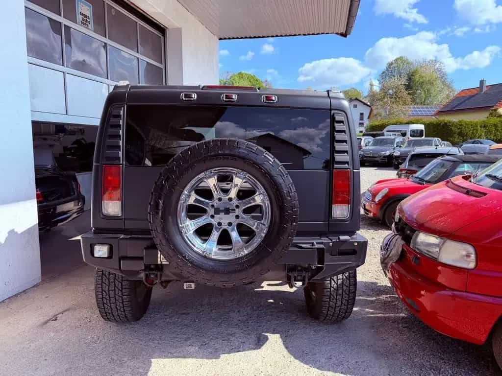 Hummer H2 6.0 V8 *BLACK-CHROM*( OFFROAD-PAKET ) VOLL 07/2005-photo-7