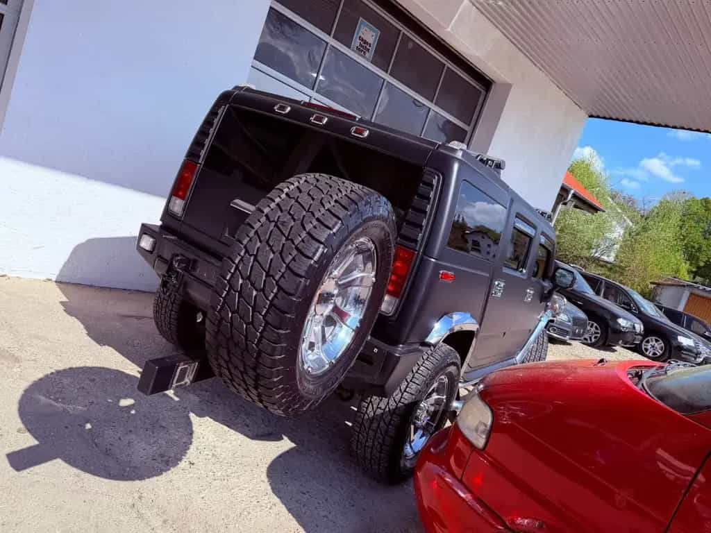 Hummer H2 6.0 V8 *BLACK-CHROM*( OFFROAD-PAKET ) VOLL 07/2005-photo-8
