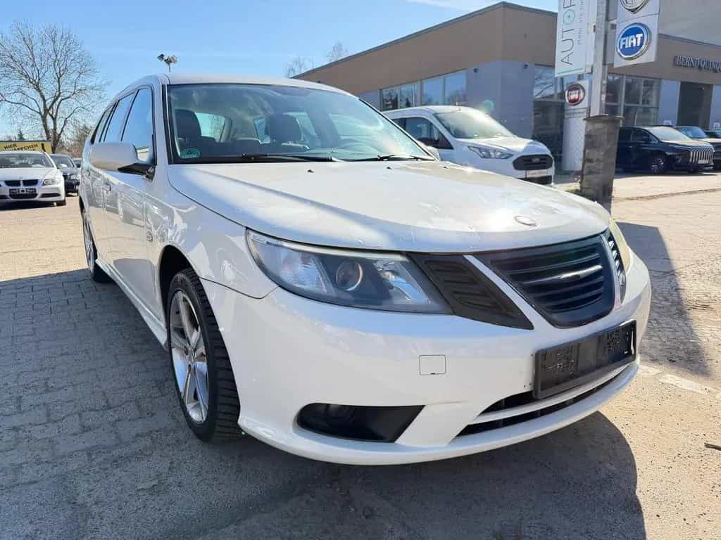 Saab 9-3 Kombi Linear + Teilleder + Klima 03/2009-photo-1