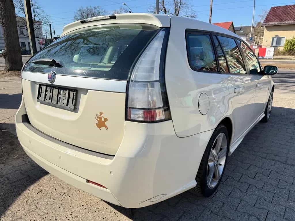 Saab 9-3 Kombi Linear + Teilleder + Klima 03/2009-photo-6