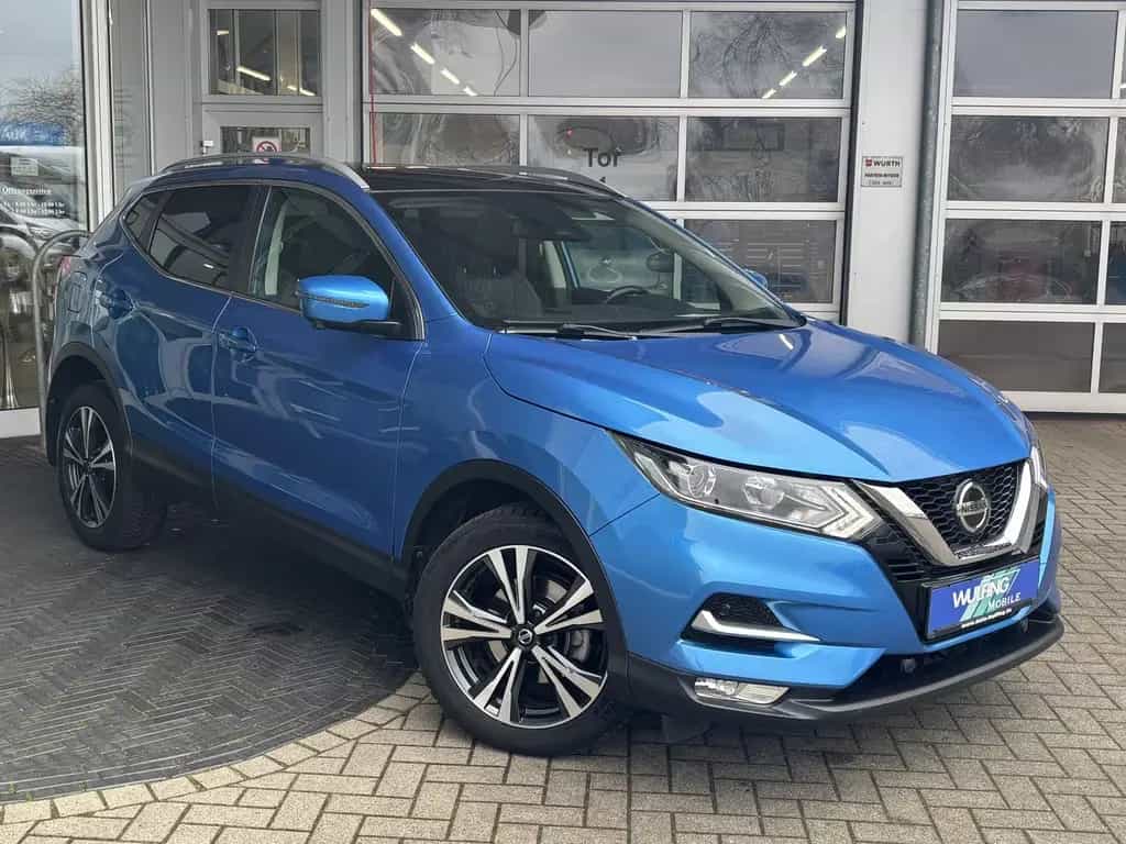 Nissan Qashqai 1,3DiG-T-160 Autom. N-Connecta T-Leder N 06/2019-photo-2