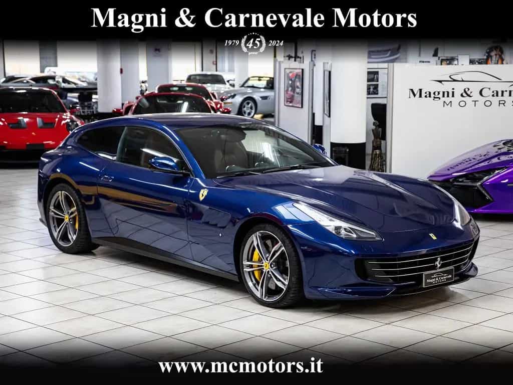 Ferrari GTC4 Lusso V12 - Blue TDF - Carbon Led - Lift 10/2018-photo-0
