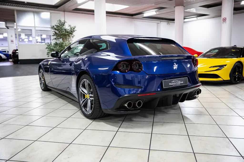 Ferrari GTC4 Lusso V12 - Blue TDF - Carbon Led - Lift 10/2018-photo-4