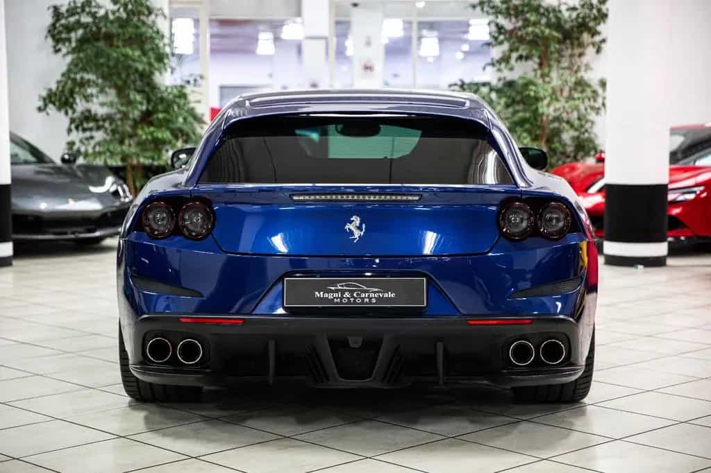 Ferrari GTC4 Lusso V12 - Blue TDF - Carbon Led - Lift 10/2018-photo-5