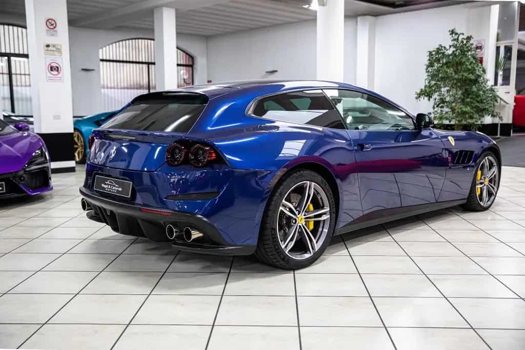 Ferrari GTC4 Lusso V12 - Blue TDF - Carbon Led - Lift 10/2018-photo-6