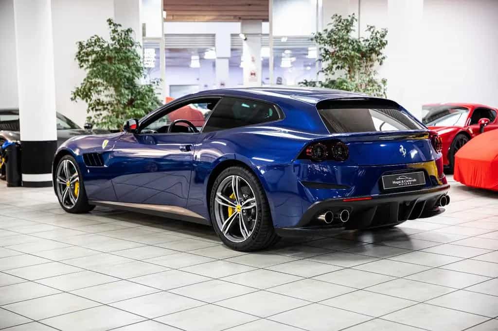 Ferrari GTC4 Lusso V12 - Blue TDF - Carbon Led - Lift 10/2018-photo-7