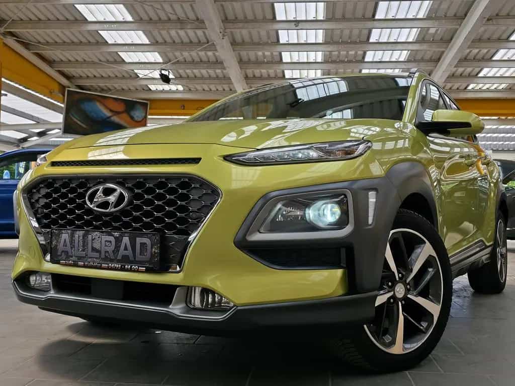 Hyundai KONA 1,6 T-GDI DCT 4WD Style LED HuD NAV 02/2019-photo-0