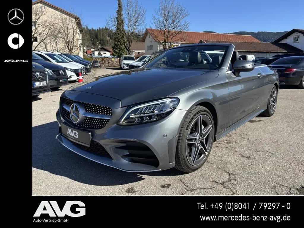 Mercedes-Benz C 180 Cabriolet AMG AHK Airscarf LED Kamera 9G 03/2020-photo-15