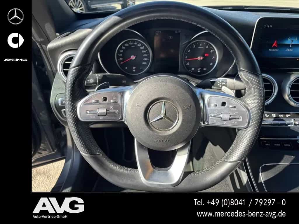 Mercedes-Benz C 180 Cabriolet AMG AHK Airscarf LED Kamera 9G 03/2020-photo-9