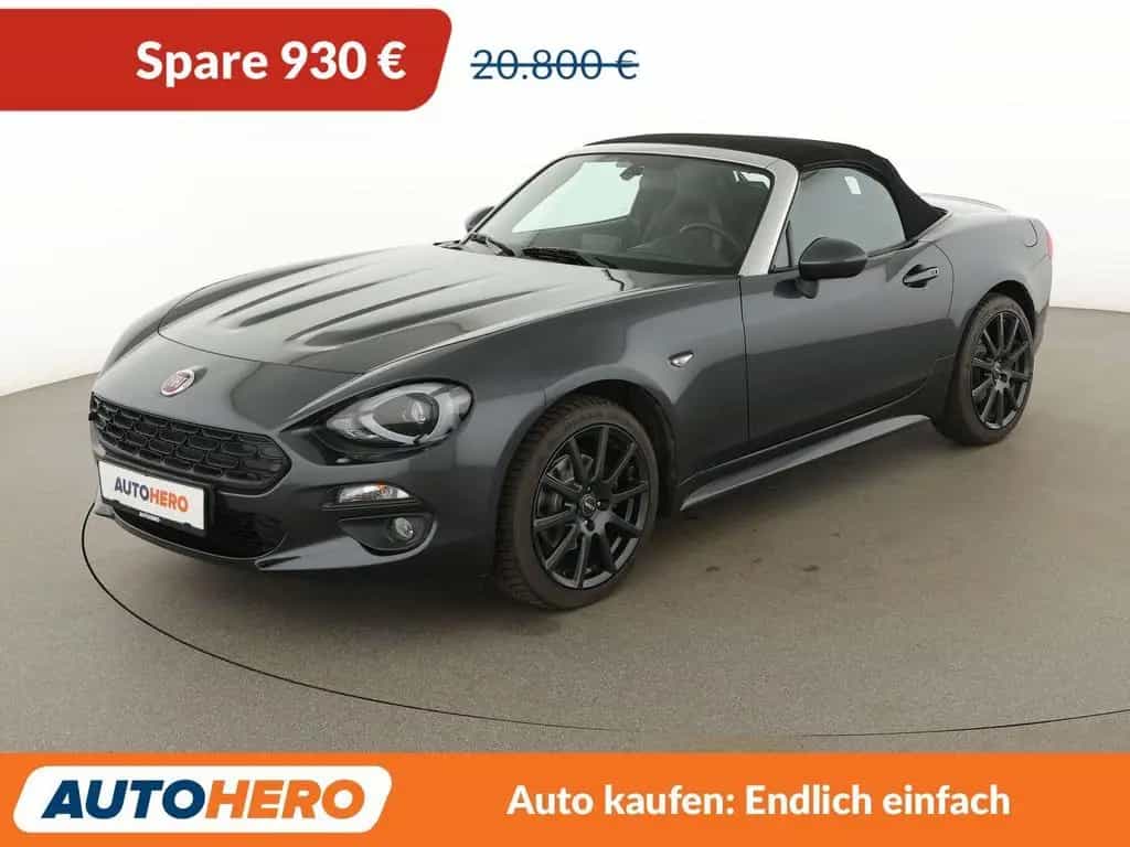 Fiat 124 Spider 1.4 Turbo Lusso Aut.*NAVI*LED*CABRIO* 06/2018-photo-0