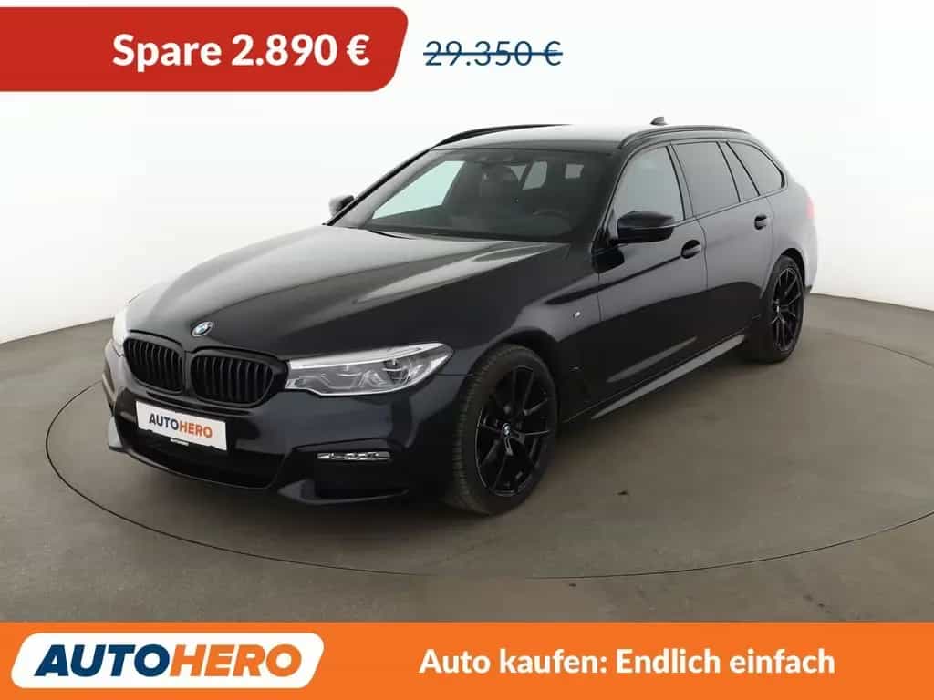 BMW 5 Series 520d xDrive M Sport Aut.*NAVI*LED*HUD*TEMPO* 03/2018-photo-0