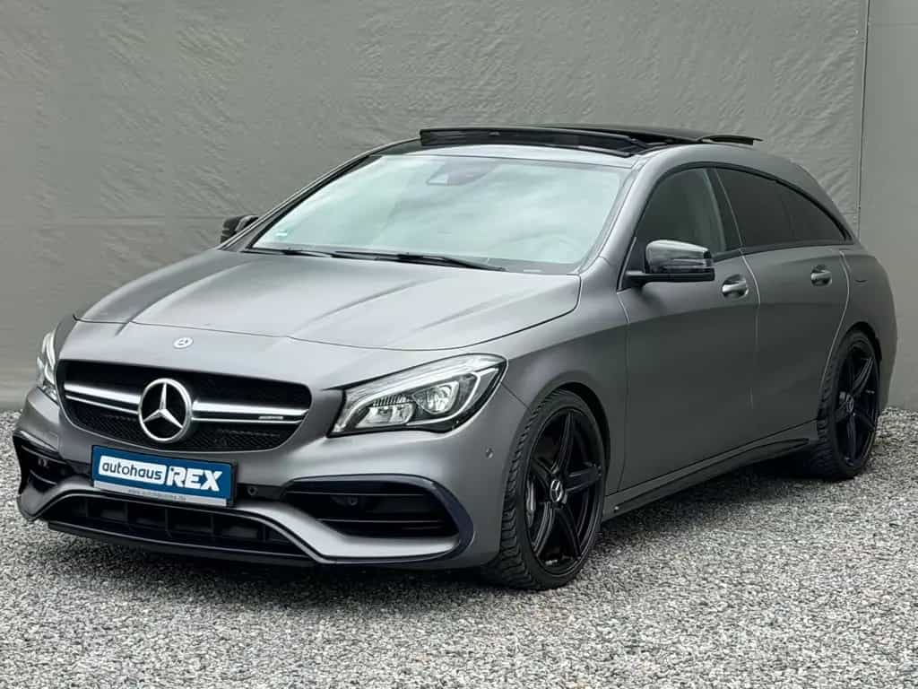 Mercedes-Benz CLA Shooting Brake 45 AMG 4Matic PANO ALCANTARA 12/2017-photo-0