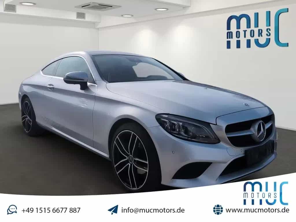 Mercedes-Benz C 220 d Coupe 9G-TRONIC/Ambiente/Burmester/Pano 10/2020-photo-0