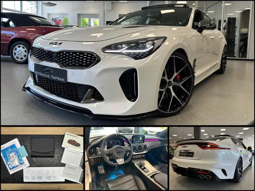 Kia Stinger 3.3 GT 4WD|360|H/K|Pano|20"|Bastuck|Serv 04/2018-photo-0