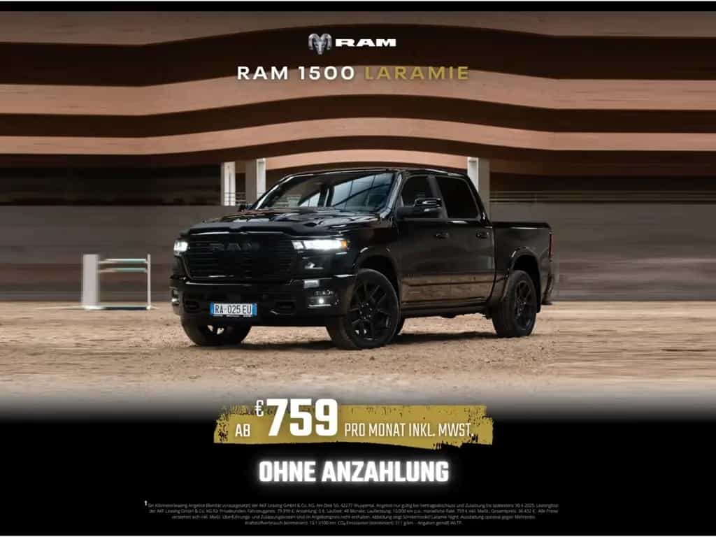 Dodge RAM 1500 Laramie Night BOX MWK TOP SOFORT null-photo-5