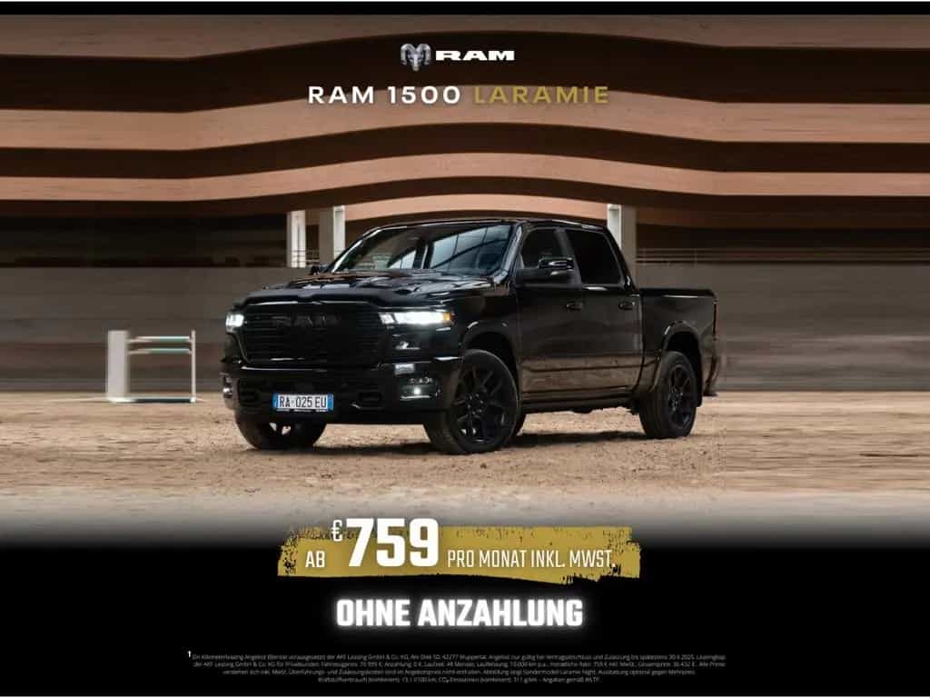 Dodge RAM 1500 Laramie Night 3 Jahre Garantie ab 0,99% null-photo-5