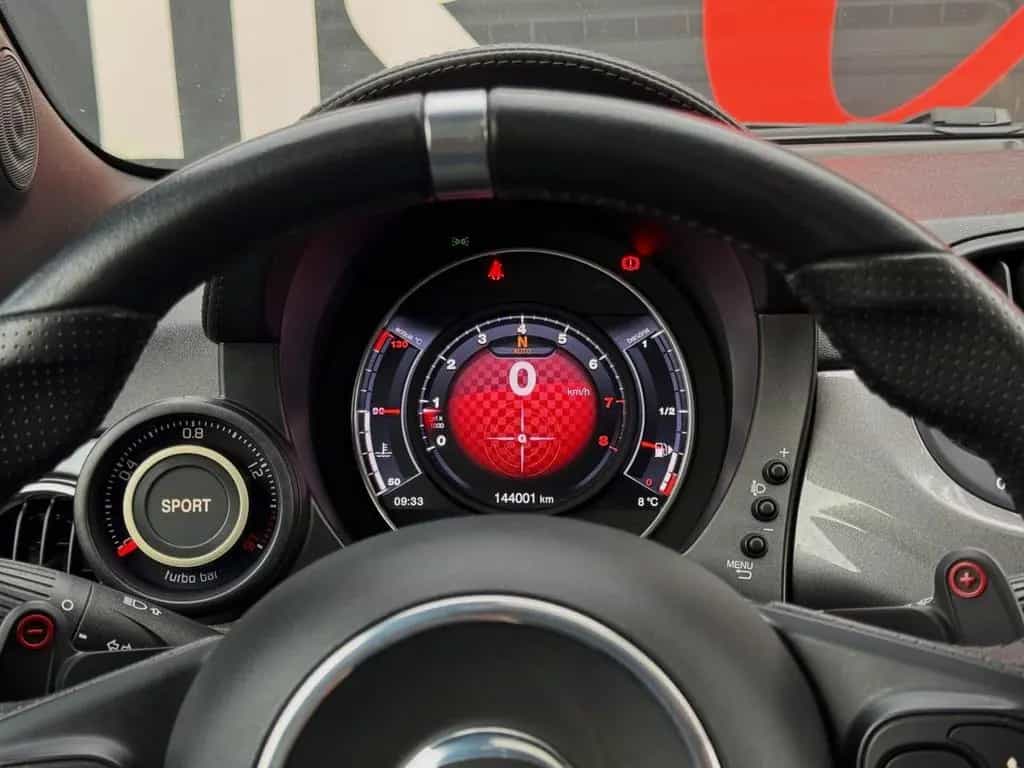 Abarth 595 500 1.4 T-Jet 145CV MTA TETTO APRIBIL 04/2017-photo-11