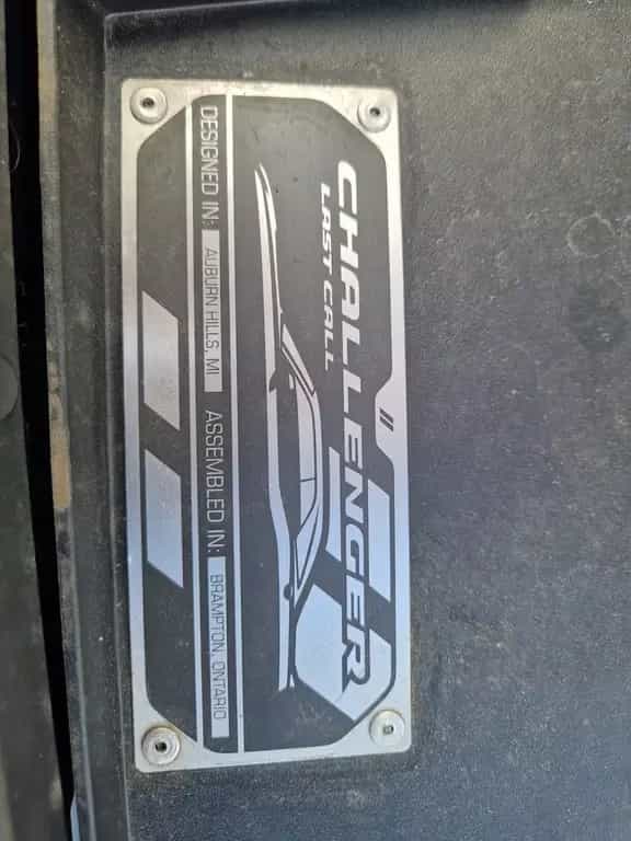 Dodge Challenger Wide Body Scat Pack Final Call 1.Hand 01/2025-photo-24