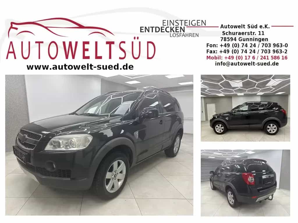 Chevrolet Captiva 2.4l 7 Sitzer AHK T-Leder 1. Hand 06/2009-photo-0