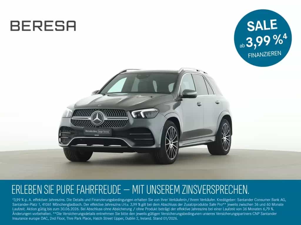 Mercedes-Benz GLE-Class d 4M AMG Standhz Pano AHK Burmester 02/2020-photo-0