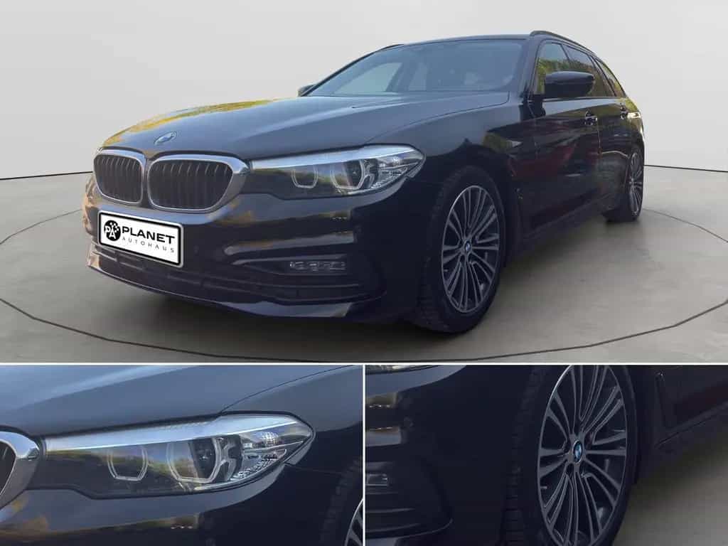 BMW 5 Series 520d SportLine*TÜV*Inspektion*12M Gara*scheckhft 04/2019-photo-1
