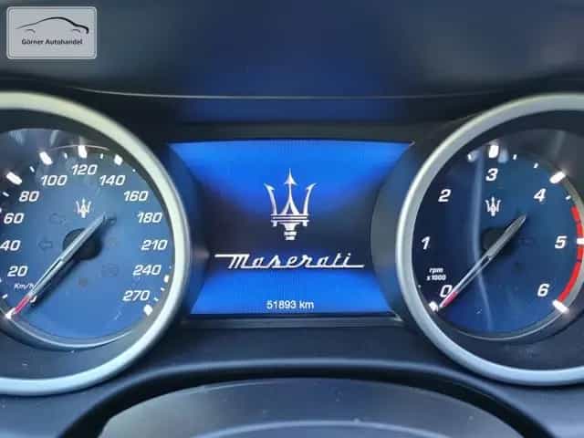 Maserati Ghibli 3,0 V6 D Leder+Schiebdach+360°+Carbon 08/2019-photo-13