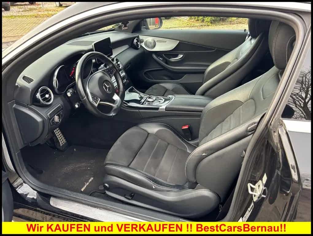 Mercedes-Benz C 180 Coupe SHZ*NAVI*Burmester*AMG 07/2016-photo-11