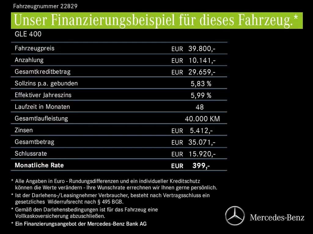 Mercedes-Benz GLE-Class 400 4M AMG Line Pano AIRMATIC 360° COMAND 03/2018-photo-31