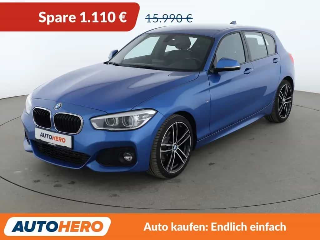 BMW 118 1er 118i M Sport *NAVI*LED*TEMPO*PDC*SHZ* 07/2018-photo-0
