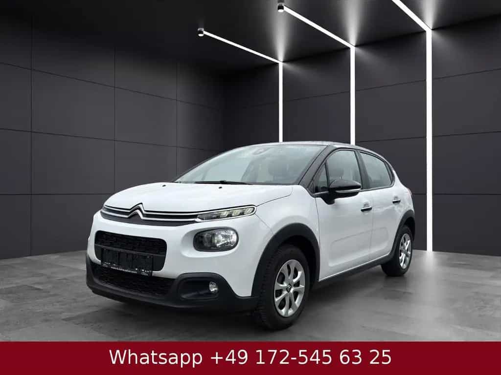Citroën C3 Feel Automatik /GARANTIE/ALU/SPUR+TOT-ASSIST/ 11/2017-photo-0