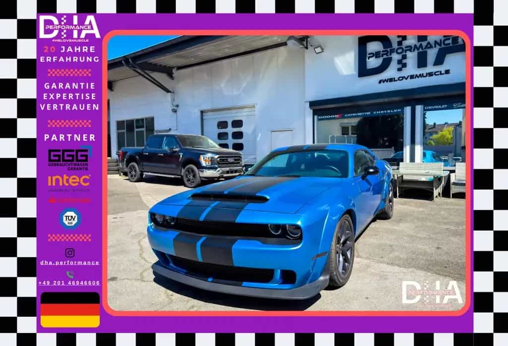Dodge Challenger 5.7 WIDE BODY*LED*LEDER*GARANTIE 05/2024-photo-0