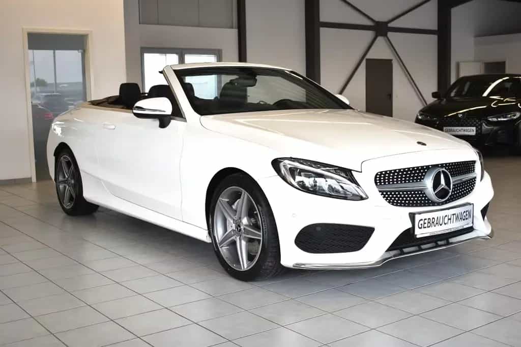 Mercedes-Benz C-Class 180 Cabrio AUT./AMG-LINE/NAVI/AIRSCARF/AMBI 04/2017-photo-0