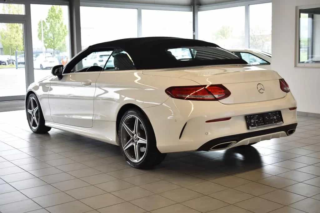 Mercedes-Benz C-Class 180 Cabrio AUT./AMG-LINE/NAVI/AIRSCARF/AMBI 04/2017-photo-12