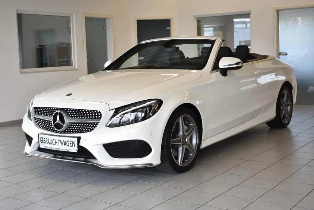 Mercedes-Benz C-Class 180 Cabrio AUT./AMG-LINE/NAVI/AIRSCARF/AMBI 04/2017-photo-2