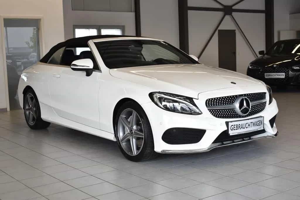 Mercedes-Benz C-Class 180 Cabrio AUT./AMG-LINE/NAVI/AIRSCARF/AMBI 04/2017-photo-8