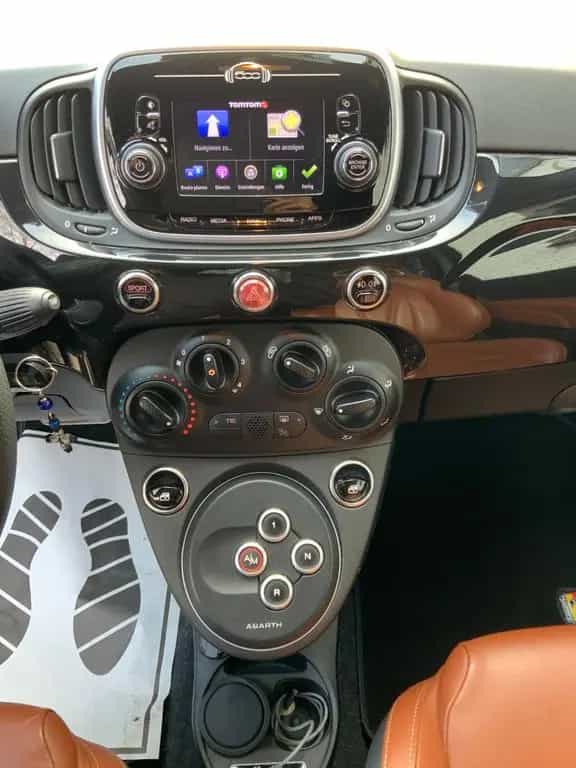 Abarth 595 Automatik LederCognac/NaviU-Connect 09/2017-photo-14