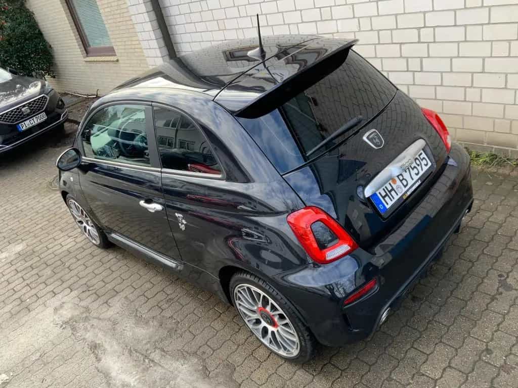 Abarth 595 Automatik LederCognac/NaviU-Connect 09/2017-photo-19