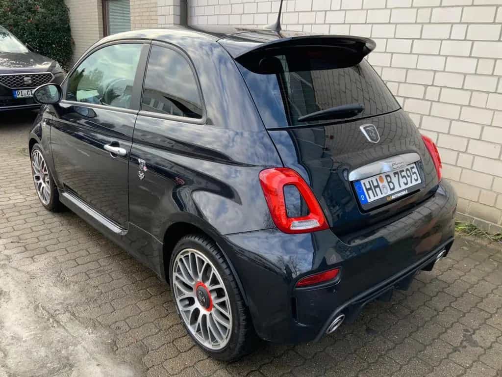 Abarth 595 Automatik LederCognac/NaviU-Connect 09/2017-photo-2