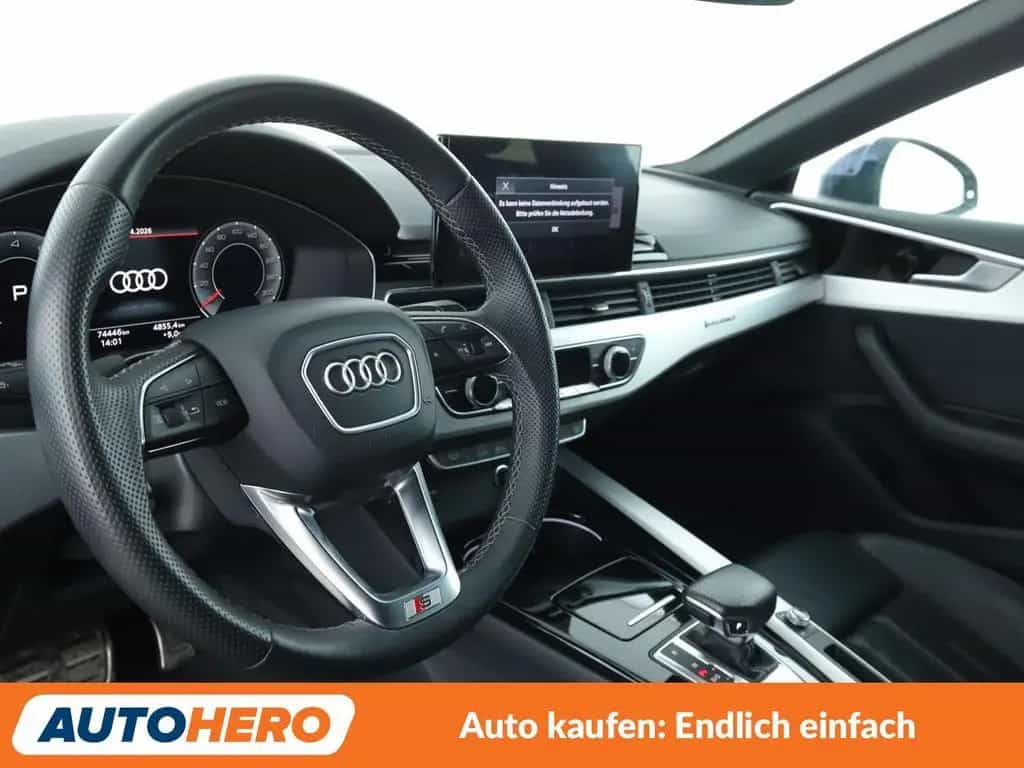 Audi A5 Sportback 45 TFSI Mild-Hybrid quattro S line 10/2022-photo-10