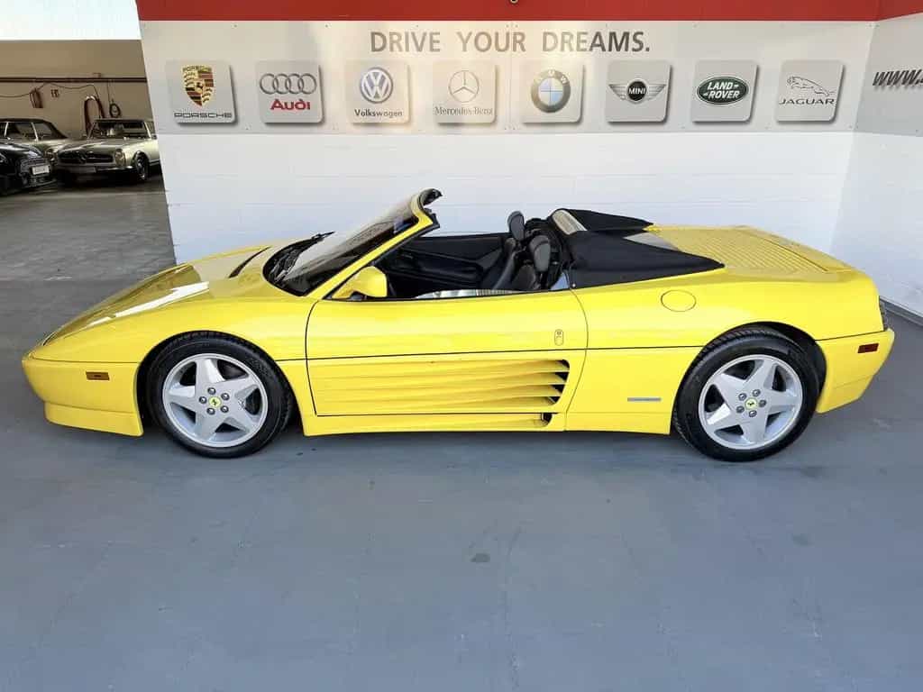 Ferrari 348 Spider *Imola-Gelb*H-Zulassung*Gutachten*Top 07/1994-photo-1