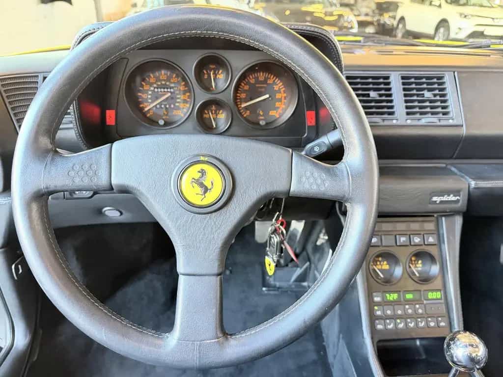 Ferrari 348 Spider *Imola-Gelb*H-Zulassung*Gutachten*Top 07/1994-photo-14