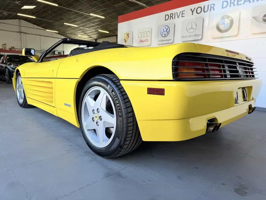 Ferrari 348 Spider *Imola-Gelb*H-Zulassung*Gutachten*Top 07/1994-photo-6