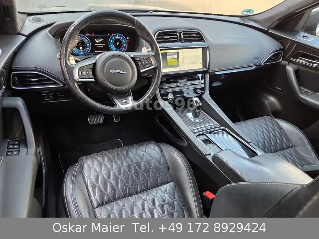 Jaguar F-Pace SVR AWD Automatik PANO 360° Sitzkühlung 04/2019-photo-11
