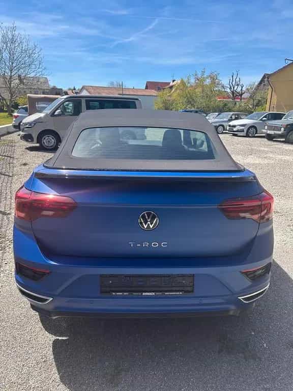 Volkswagen T-Roc Cabriolet R-Line Edition Blue 12/2021-photo-5