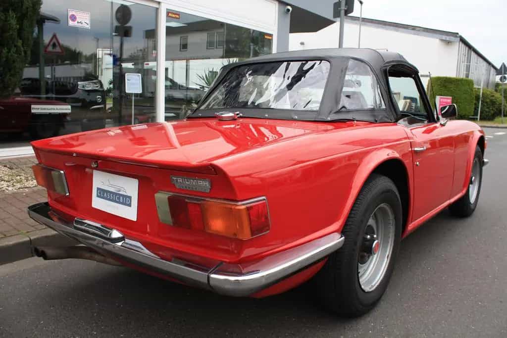 Triumph TR6 overdrive H-Kennzeichen 07/1972-photo-11