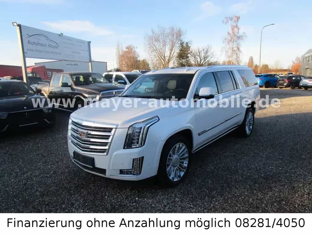 Cadillac Escalade Platinum ESV*Europa*NAVI*Glasdach*COC* 08/2018-photo-0
